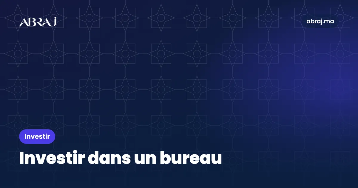 Investir dans un bureau au Maroc : quartiers d’affaires, bail et rentabilité