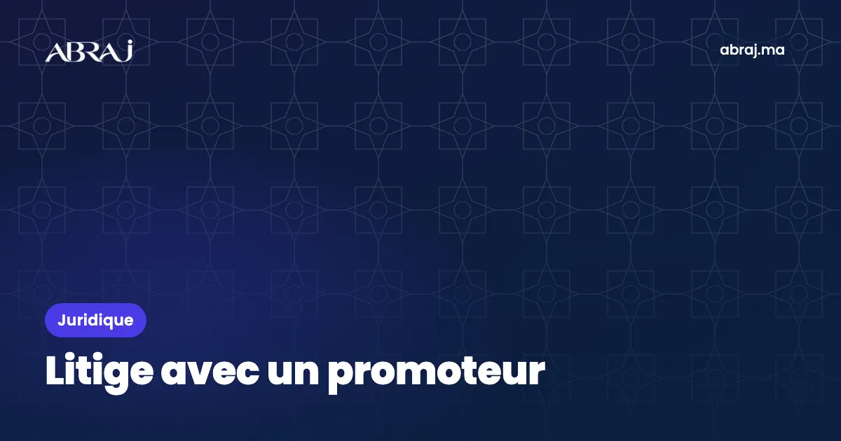 Litige avec un promoteur : médiation et recours